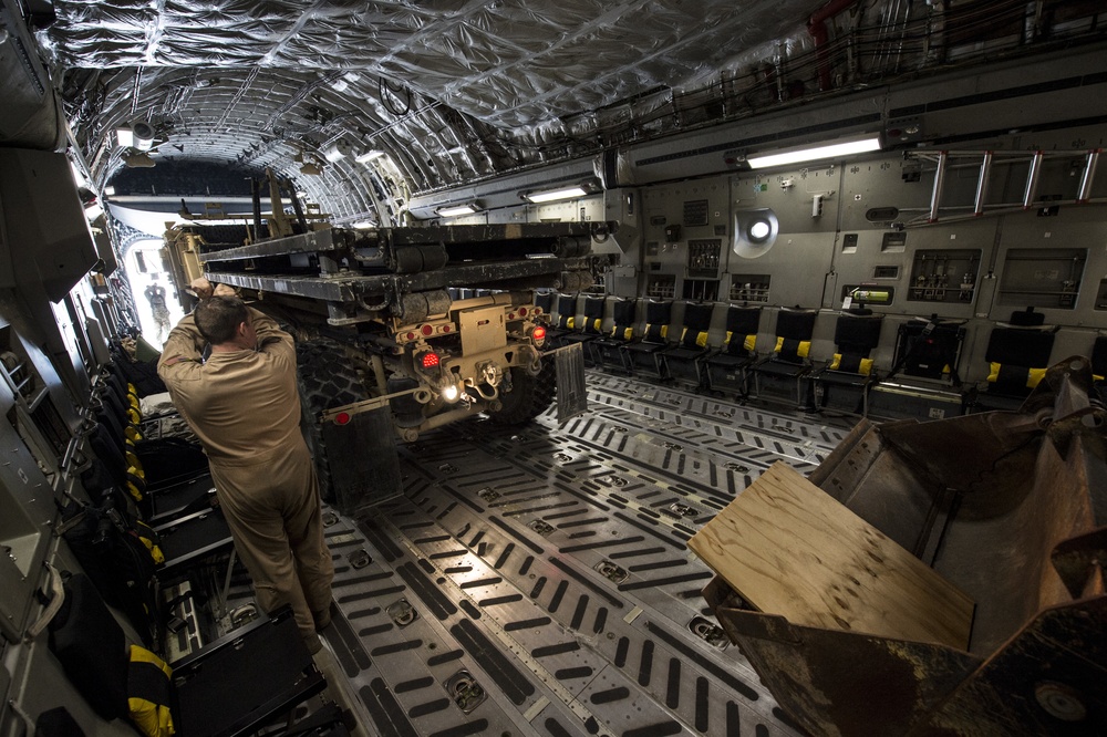 C-17 Globemaster III delivers