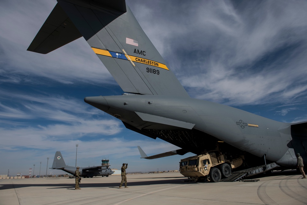 C-17 Globemaster III delivers