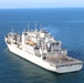 40th CAB helicopters land aboard the USNS Alan Shepard