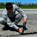 Airfield management maintain aircraft safe haven