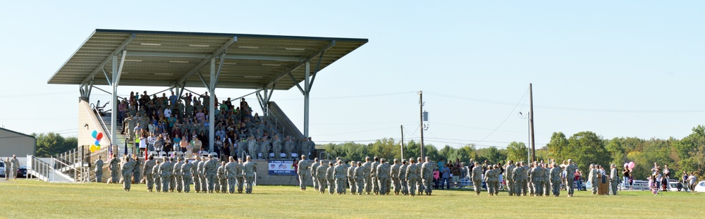 Pennsylvania’s 213th Personnel Company reunited for new year