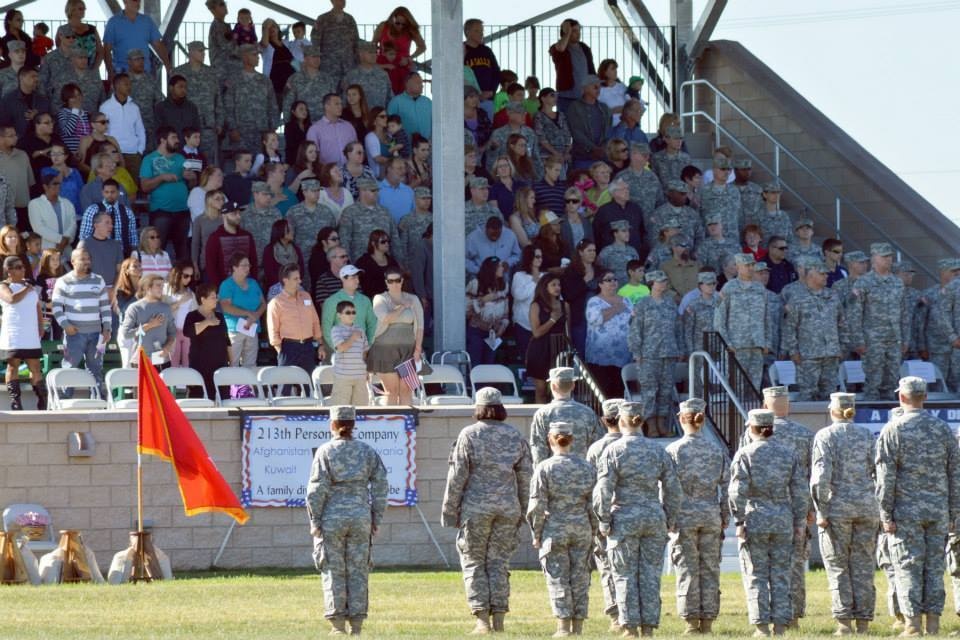 Pennsylvania’s 213th Personnel Company reunited for new year