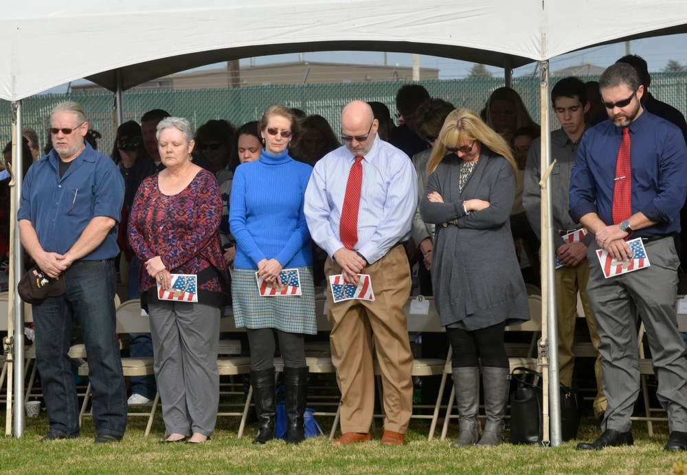 The Gander Memorial, 30th anniversary ceremony