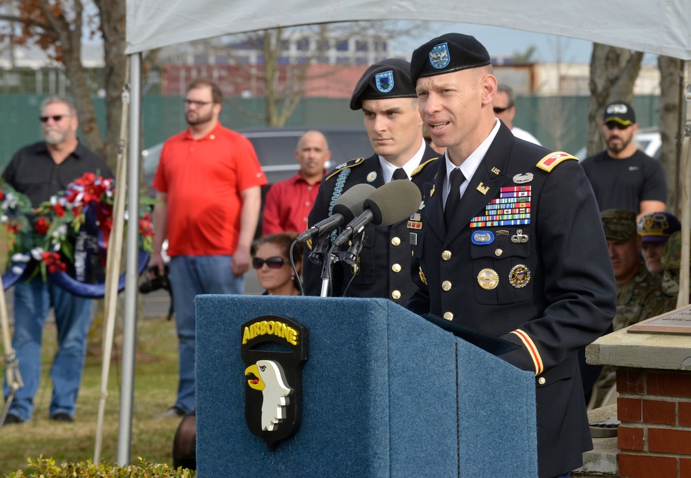 The Gander Memorial, 30th anniversary ceremony