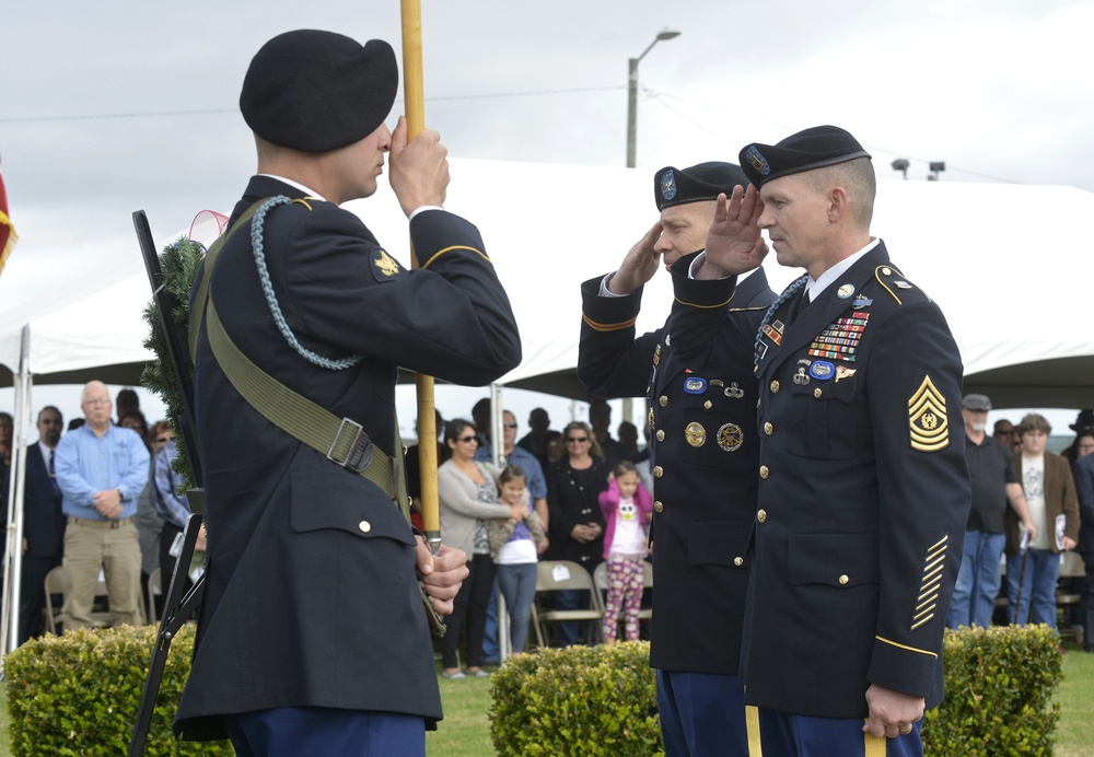 The Gander Memorial, 30th anniversary ceremony