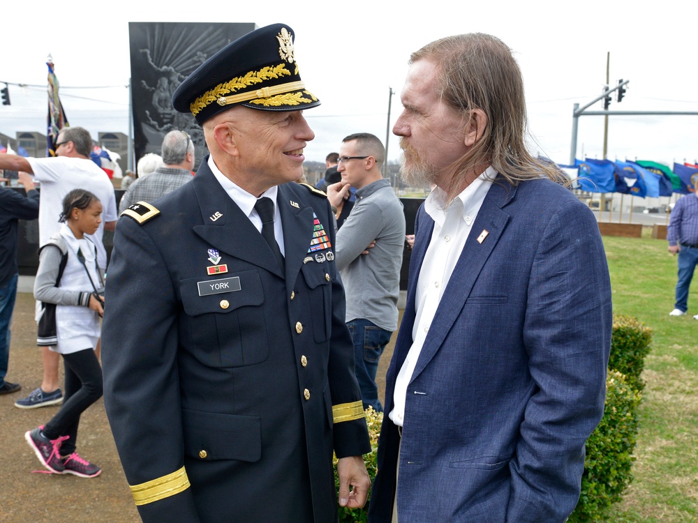 The Gander Memorial, 30th anniversary ceremony