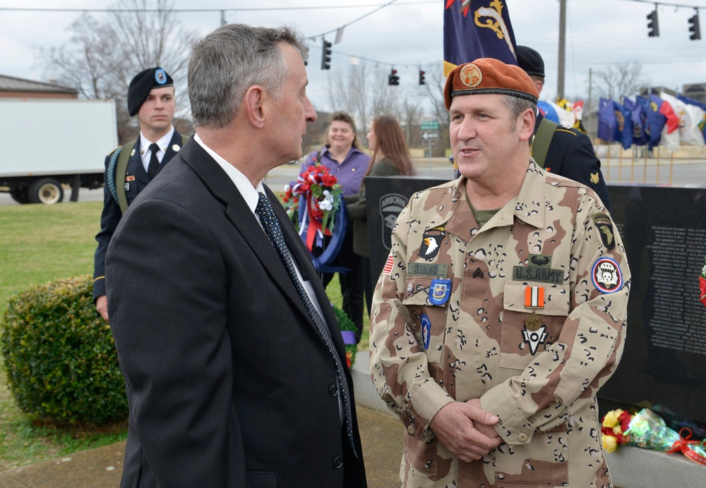 The Gander Memorial, 30th anniversary ceremony