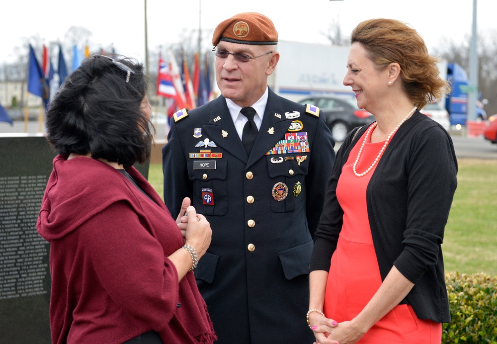 The Gander Memorial, 30th anniversary ceremony