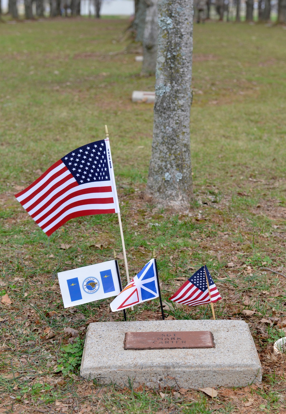 The Gander Memorial, 30th anniversary ceremony