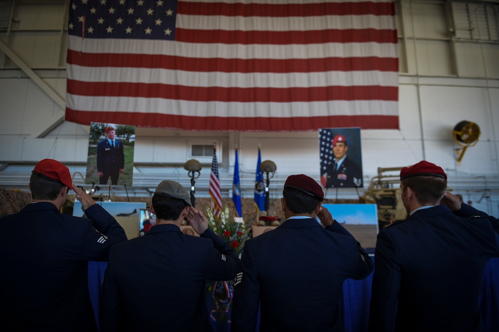 Two fallen special tactics Airmen honored, remembered
