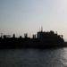 Marines and Sailors conduct aerial resupply aboard USS Kearsarge