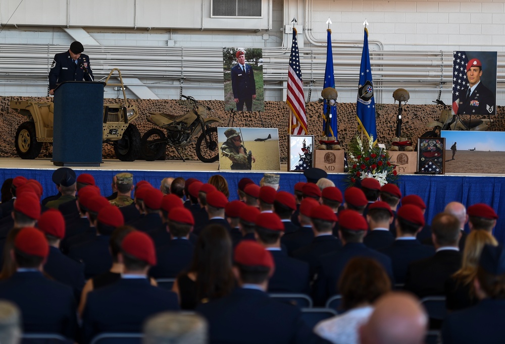 Two fallen Special Tactics Airmen honored, remembered