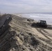 Building the sand berm