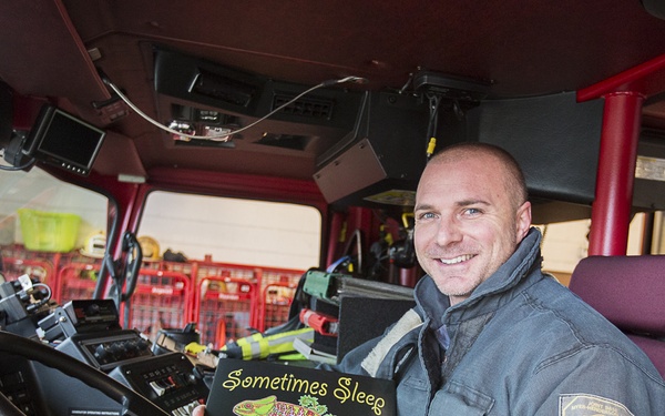 Local firefighter-turned author pens children’s books