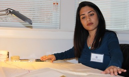 Andrea Ovalle, Veterans Curation Program technician