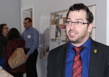 Dominic Amaral, archivist and historian intern at the Carlisle Barracks
