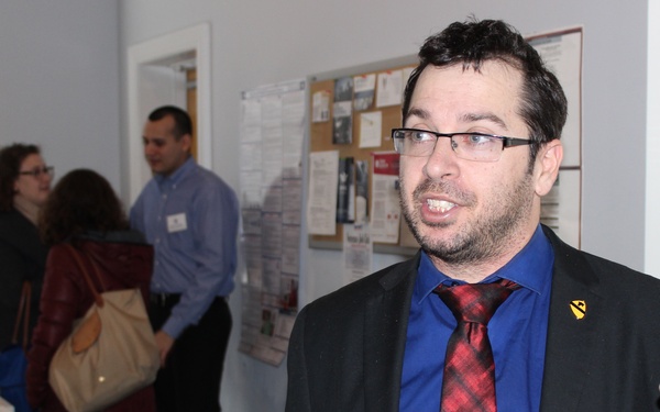 Dominic Amaral, archivist and historian intern at the Carlisle Barracks