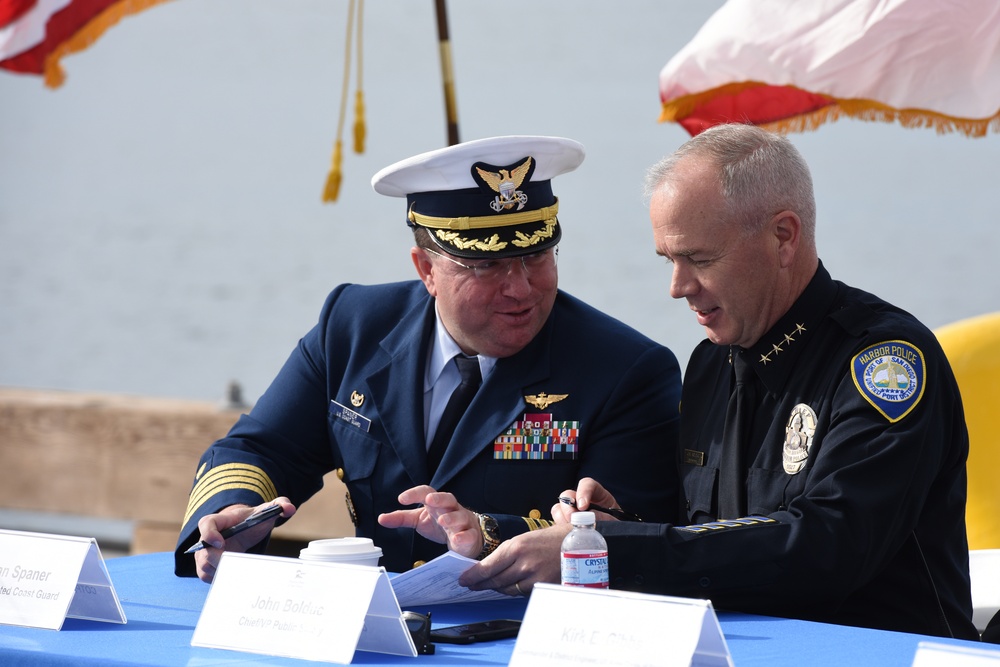Multi-agency coalition signs port reopening agreement