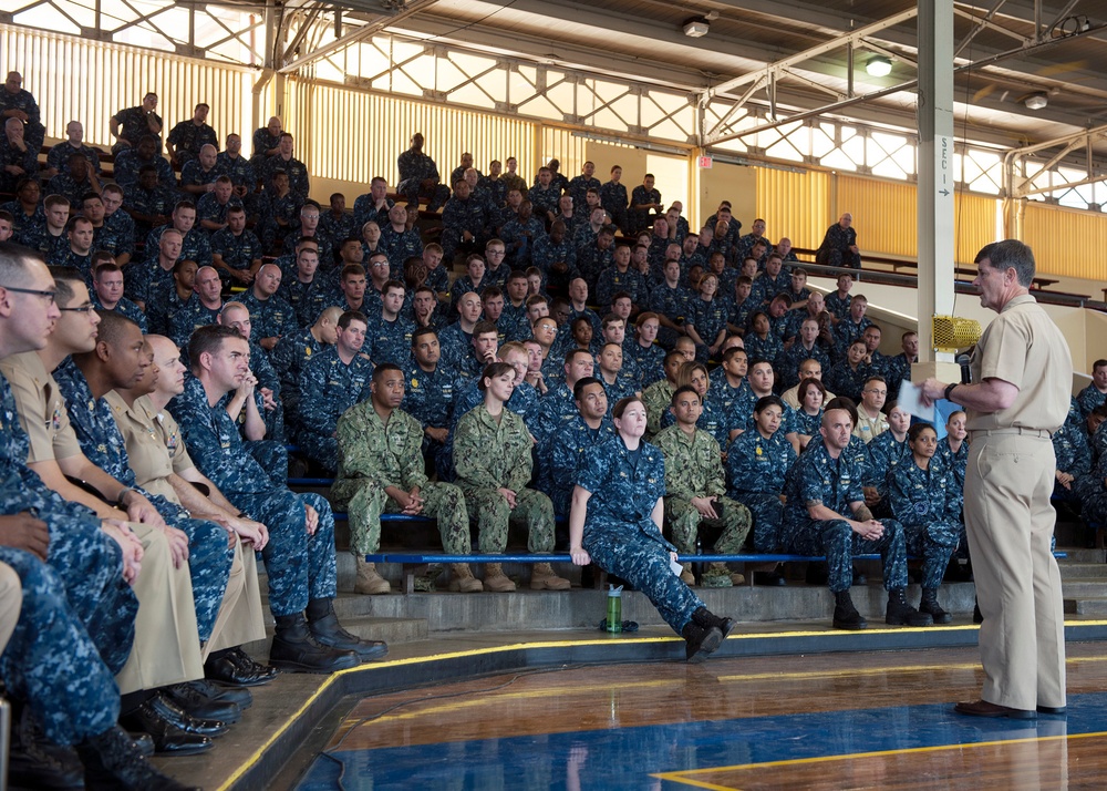 Chief of Naval Personnel visits Joint Base Pearl Harbor-Hickam