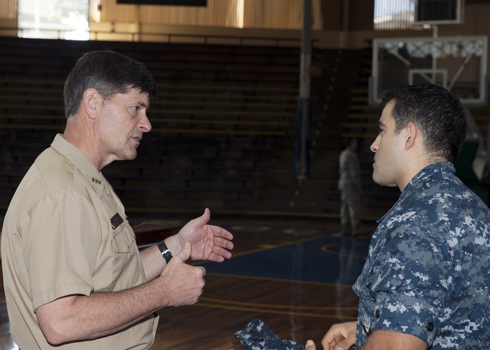 Chief of Naval Personnel visits Joint Base Pearl Harbor-Hickam