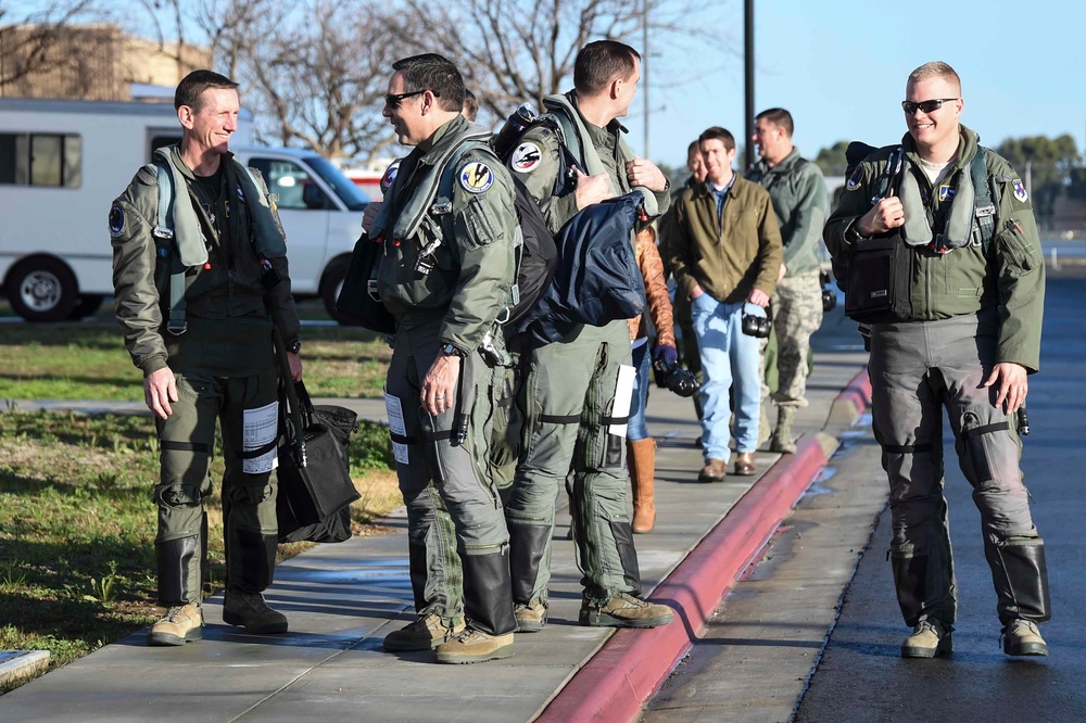 144th FW commander takes final flight