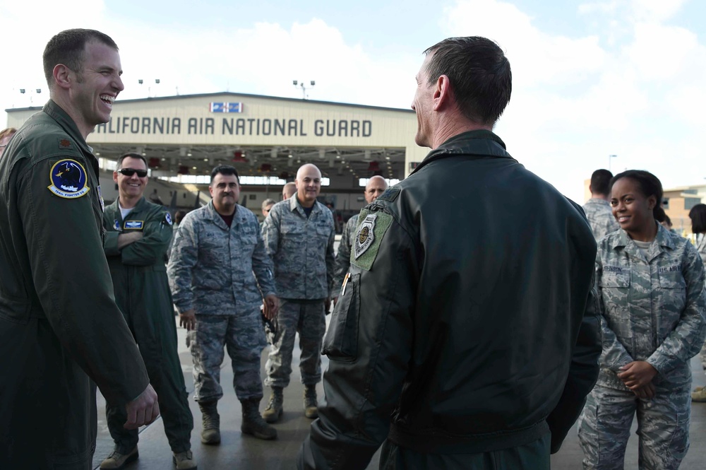 144th FW commander takes final flight