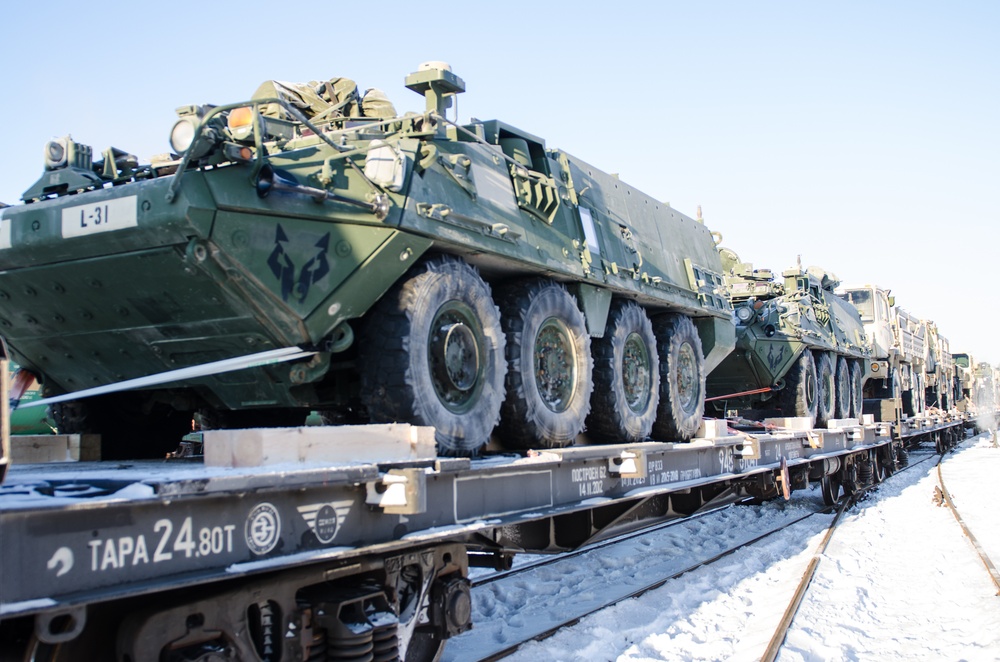 2 CR equipment arrives in Lithuania