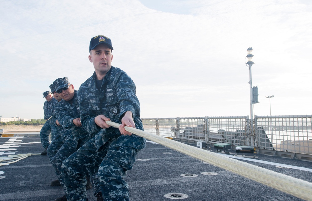 USNS Spearhead operations