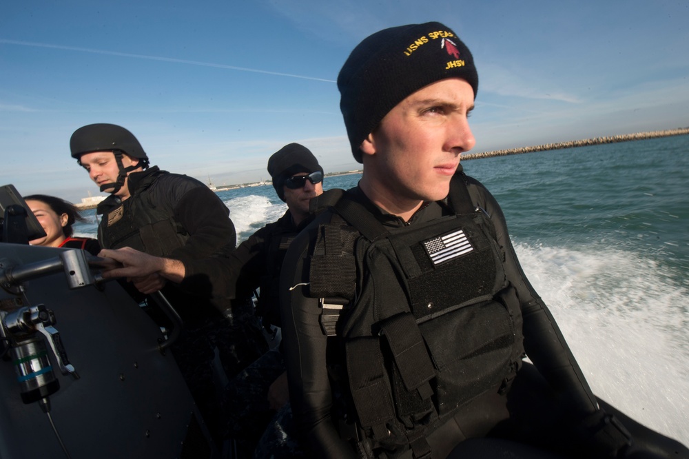 USNS Spearhead operations