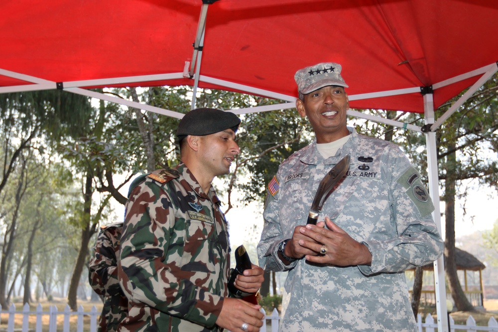 Nepalese welcome Army Pacific commander Brooks