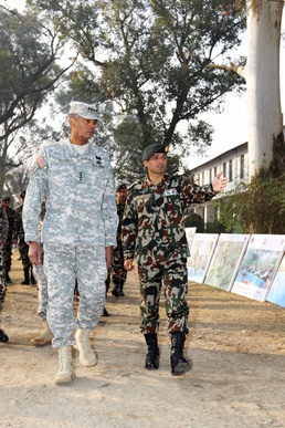 Nepalese welcome Army Pacific commander Brooks