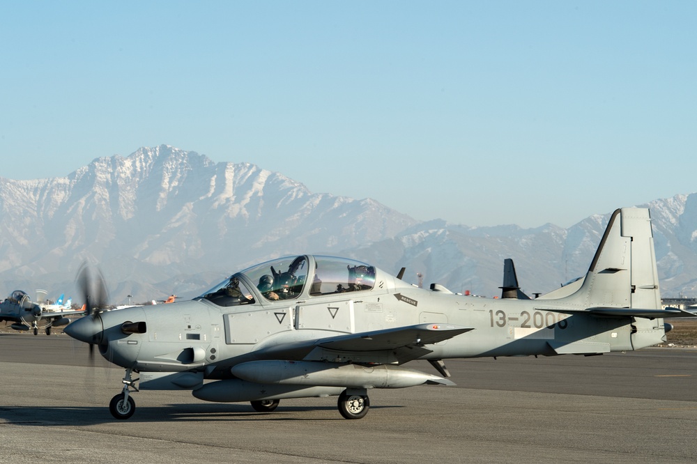 Four Super Tucanos delivered to Afghan air force