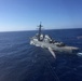 Coast Guard swaps out Coast Guard liaison officers aboard Navy DDG off the North Shore of Oahu