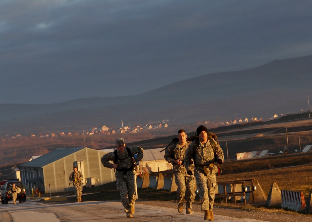 US Soldiers in Kosovo compete to be Soldier of the Month