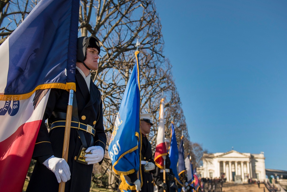 Secretary of defense and Australian PM wreath laying