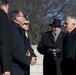Secretary of defense and Australian PM wreath laying