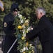 Secretary of defense and Australian PM wreath laying