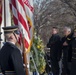 Secretary of defense and Australian PM wreath laying