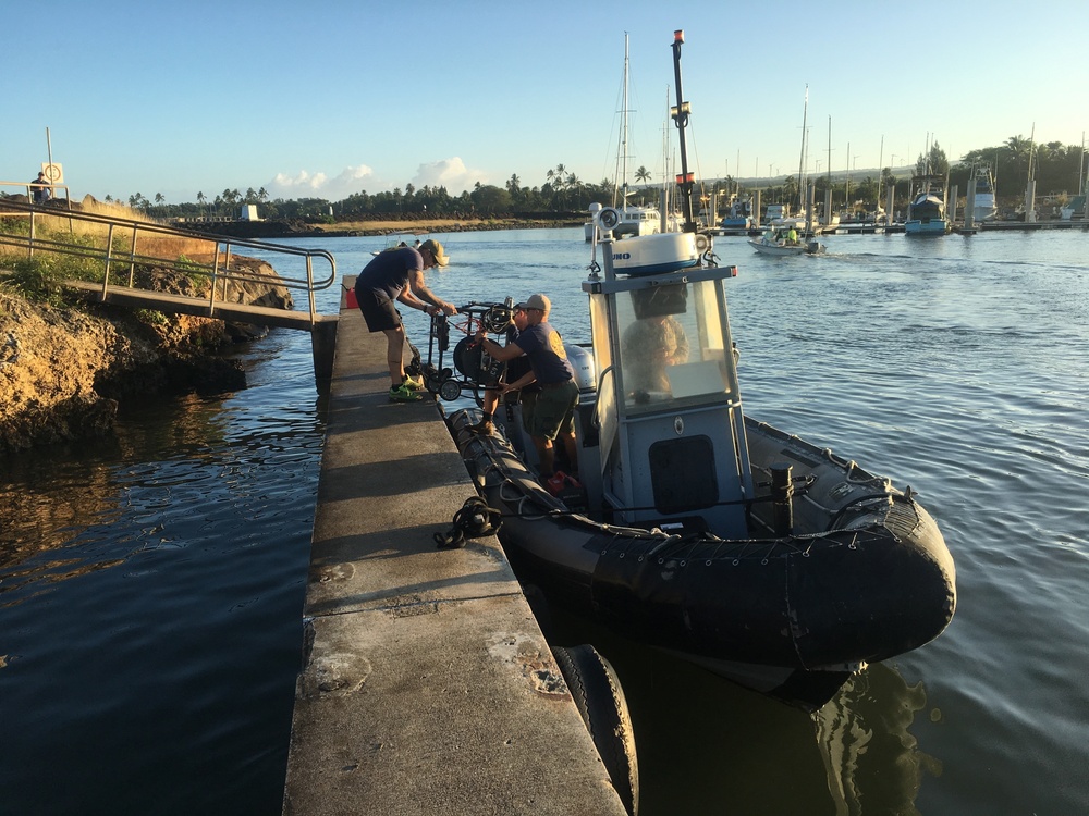 MDSU-1 continues search off Haleiwa