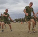 India Company recruits conduct more physical training