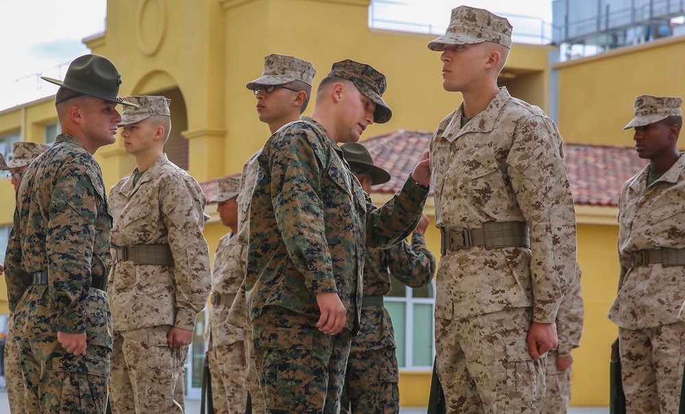 Co. F - Series Commander Inspection