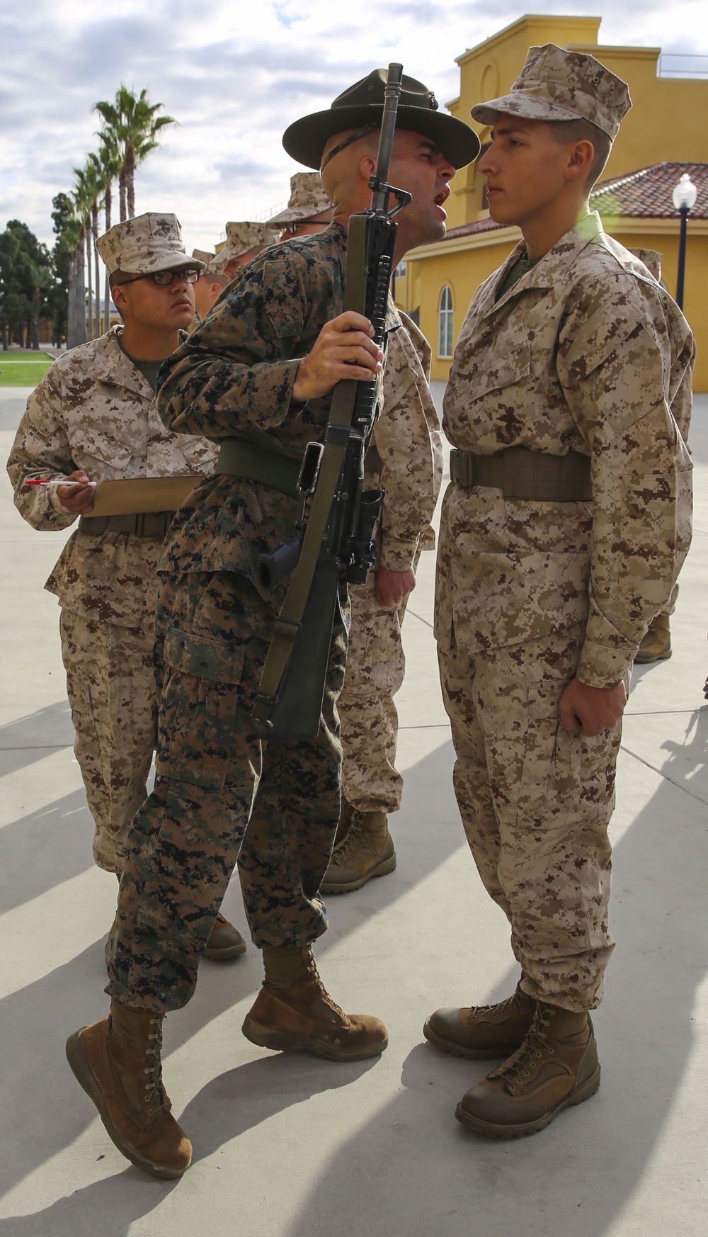 Co. F - Series Commander Inspection