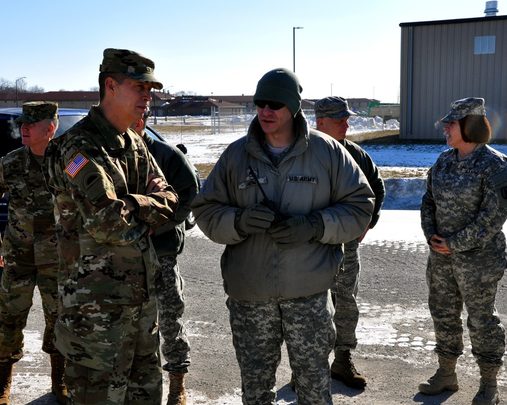 Deputy commander of US NORTHCOM visits Sustainment Training Center at Camp Dodge