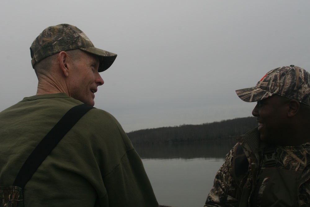 Wounded Warriors enjoy friendship, the outdoors at QIMSA hunt