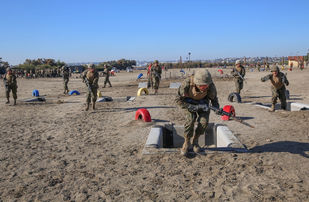 Co. C - Bayonet Assault Course