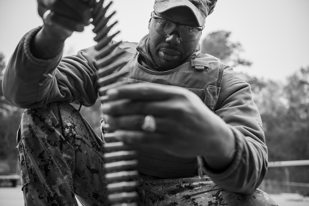 Navy Reserve weapons training