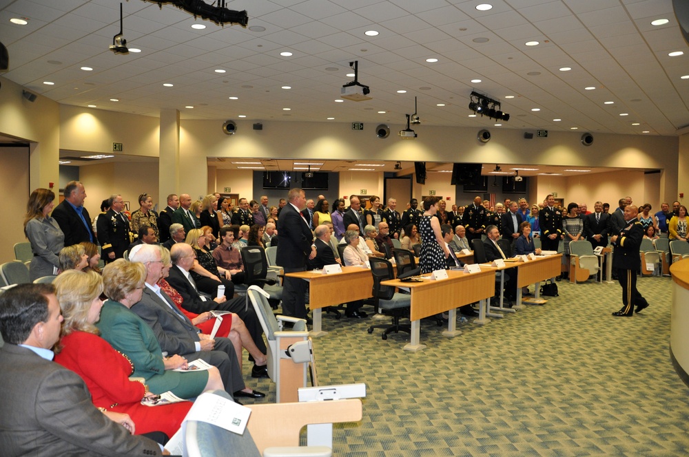 US Army Reserve chief of staff honored in military/civilian retirement ceremony