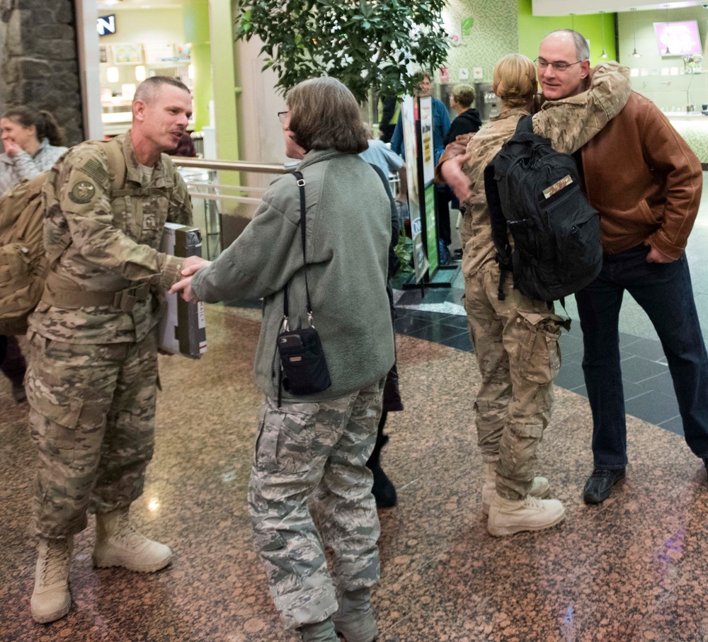 Air Guard Civil Engineers return from six-month deployment to Middle East