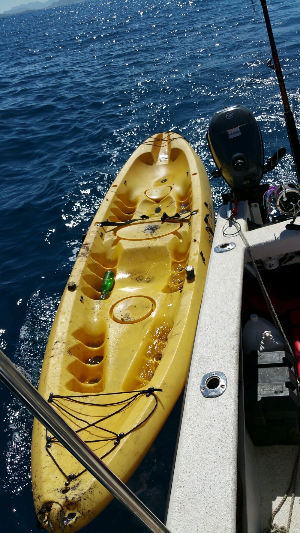 Imagery available: Coast Guard searching for owner of adrift yellow kayak near Kaneohe Bay, Oahu