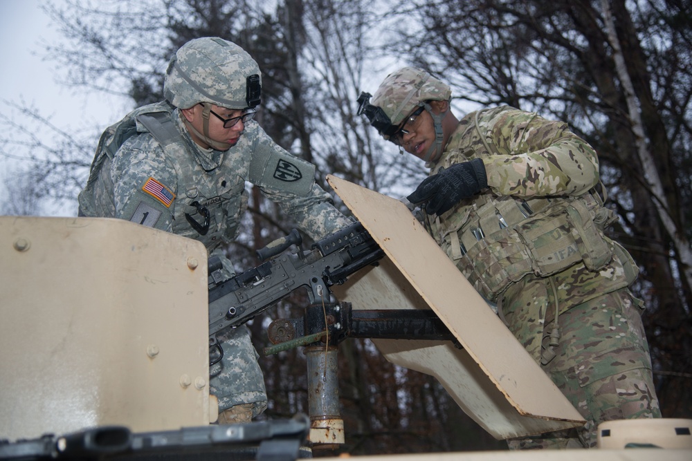 554th Military Police Company field training exercise